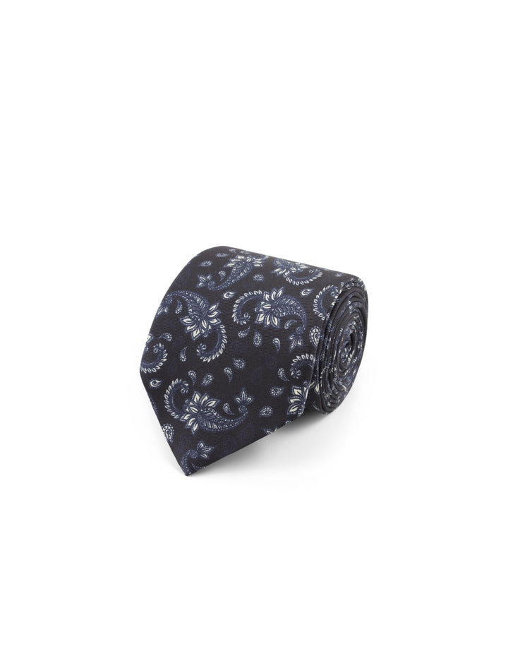 Paisley Tie  Black