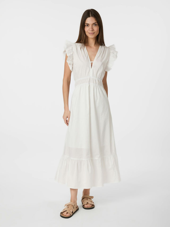 Pollana Poplin dress  Off White