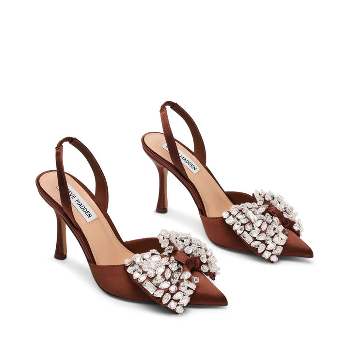 LOVIE  Brown Satin