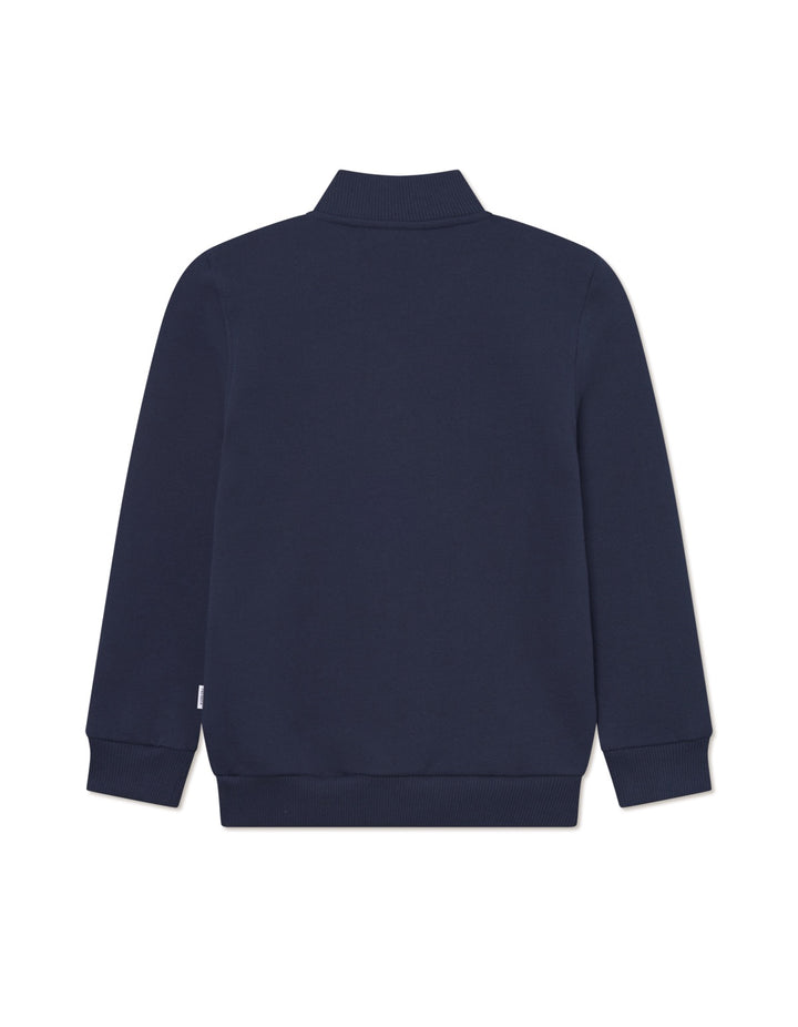Racing Zipper Track Sweatshirt KIDS  Dark Navy