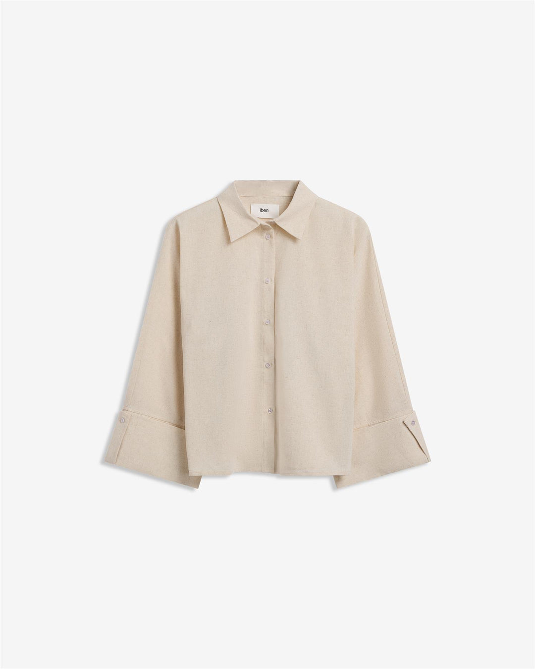 Atari Linen Shirt  Raw Beige