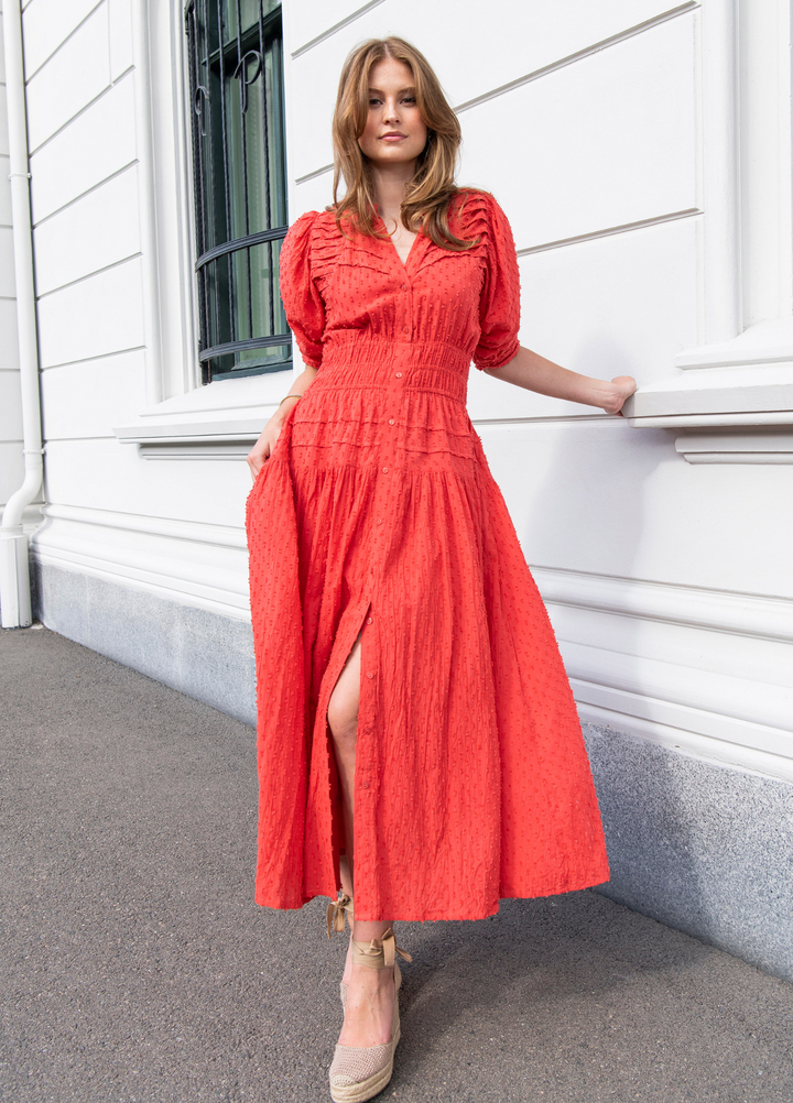 Fabienne Dress  Rouge