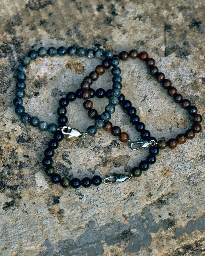Avery Bracelet Brown Steel  Brown