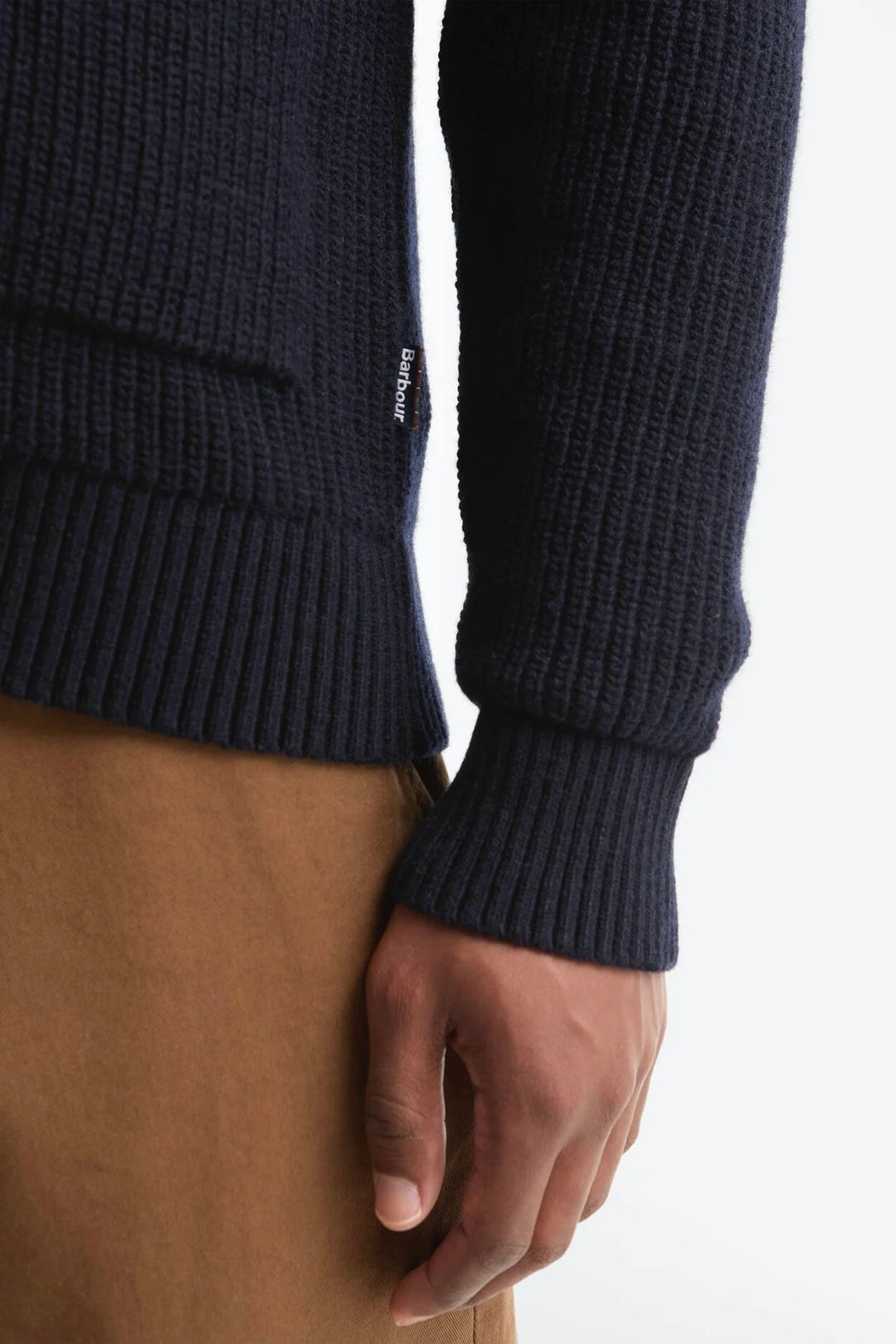 Barbour Hartland Knit  Navy
