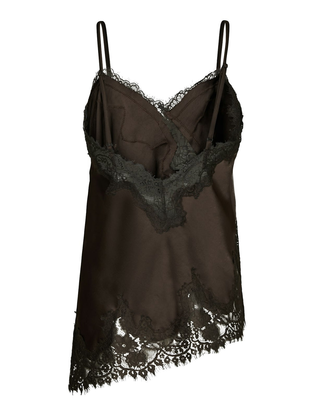 Viole Lace Top  Dark Brown