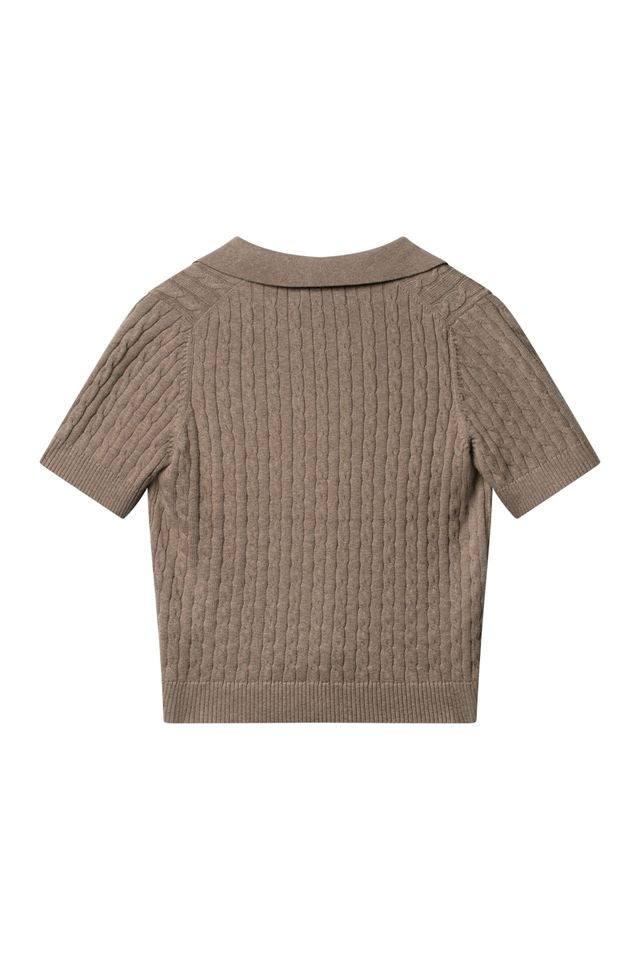 CLEMENT Cable  Brown Melange