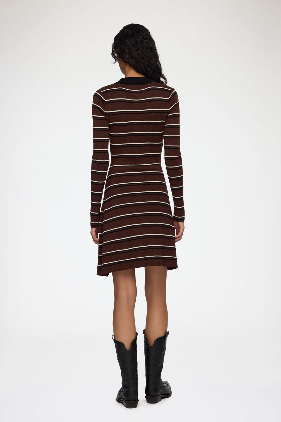 Mini Ribbed Merino Dress  Multicolor