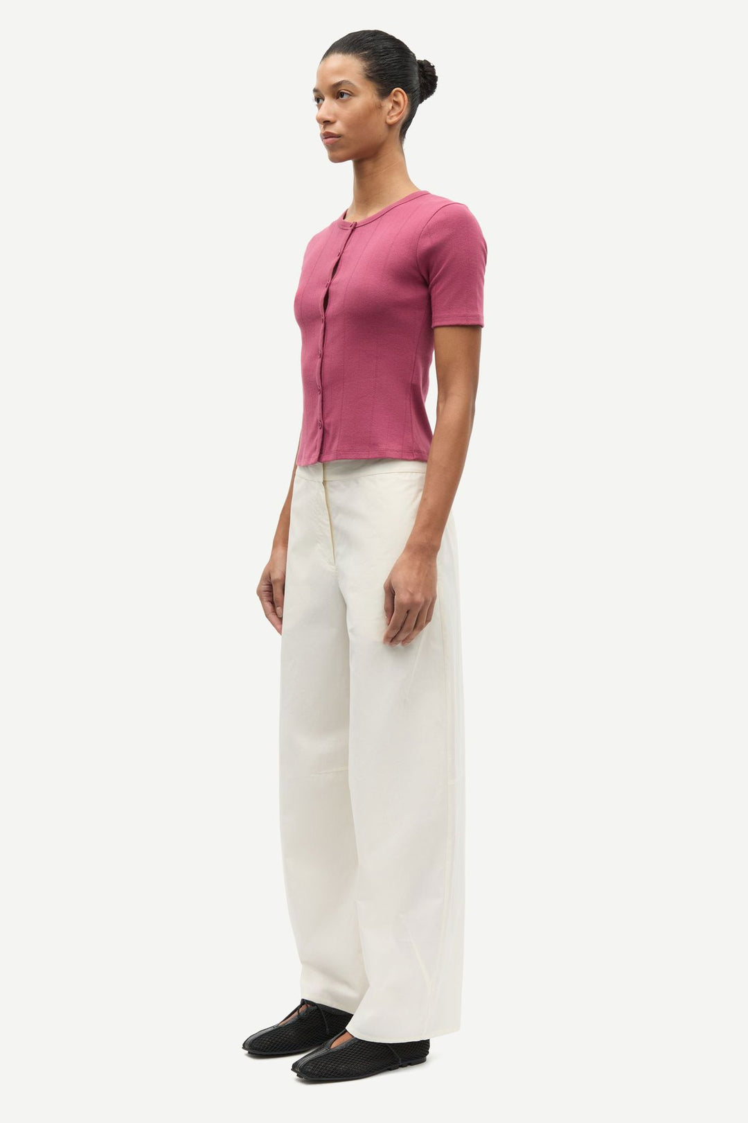 Sajuni Ss Cardigan 15901  Dry Rose