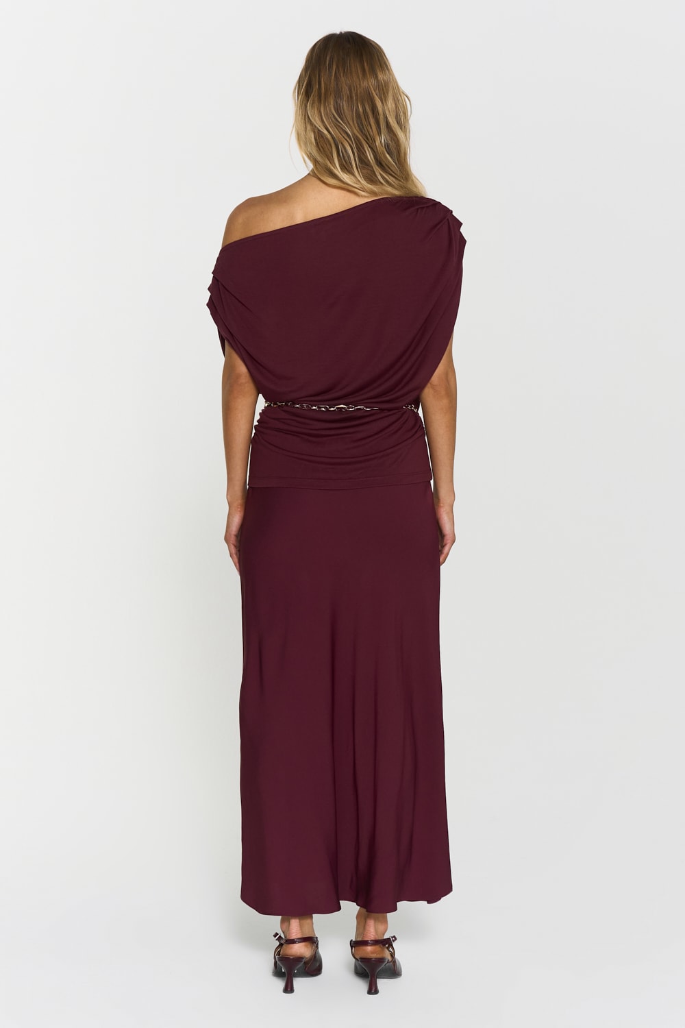 Narina Top  Burgundy