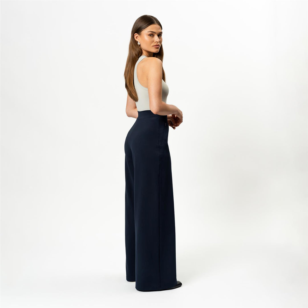 Asana Wide Pant 32"L  Navy