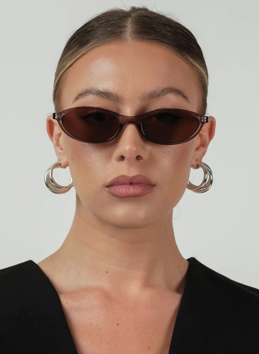 HAZEL TRANS  Olive/Brown
