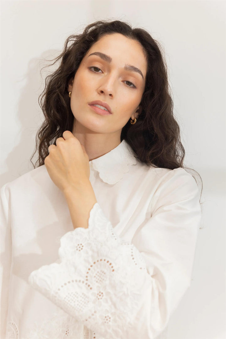 Blake Blouse  White