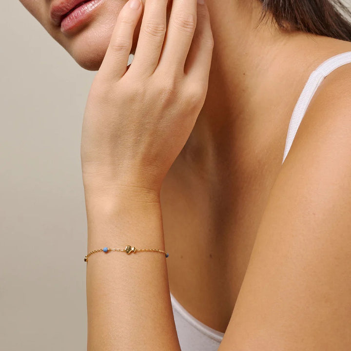 Bracelet, Melia  Cornflower