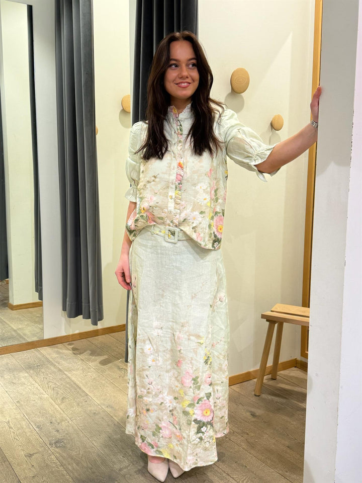 Linen Maxi Skirt  Harmony