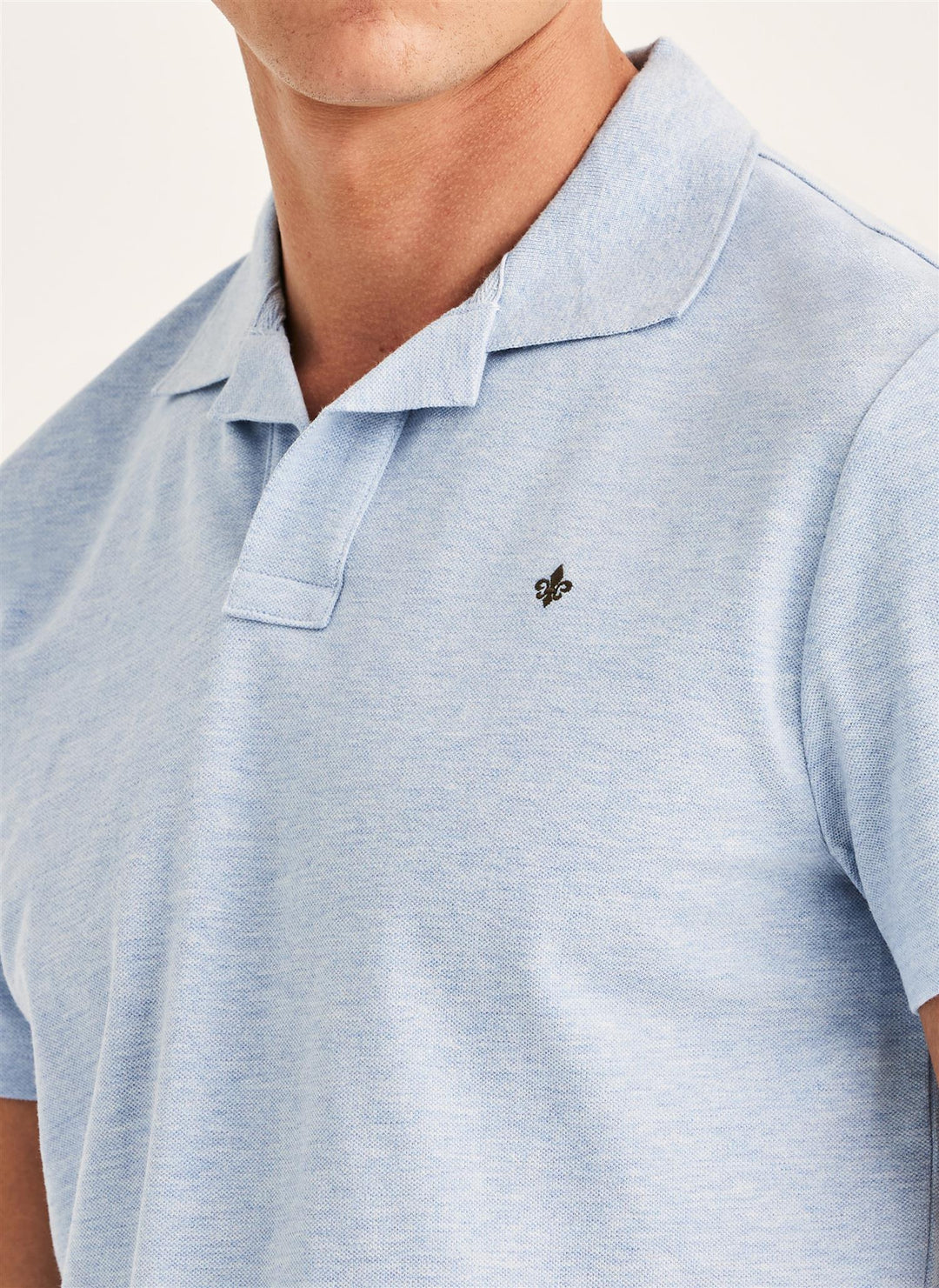 Dylan Piqué Shirt  Blue