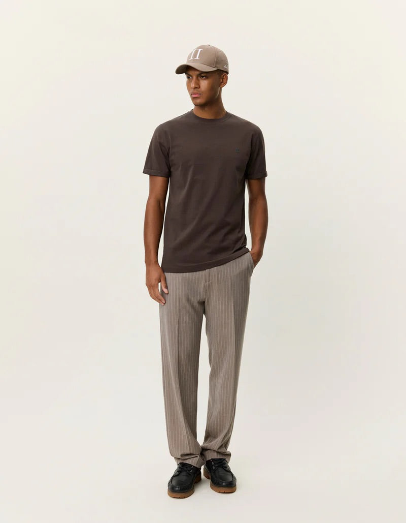 NORREGAARD CONTRAST T-SHIRT  Turkish Coffee Brown