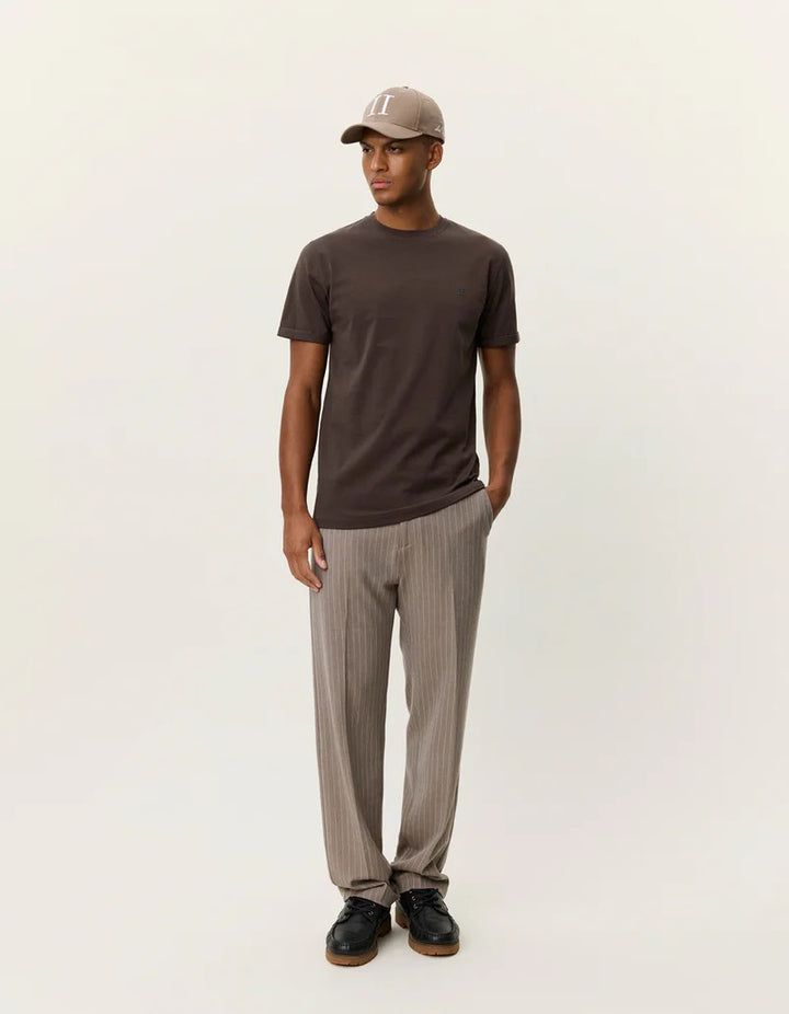 NORREGAARD CONTRAST T-SHIRT  Turkish Coffee Brown