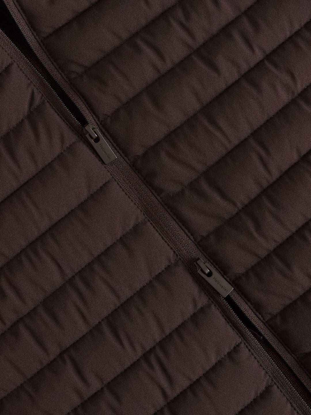 Lindsey Padded Knit Jacket Brown