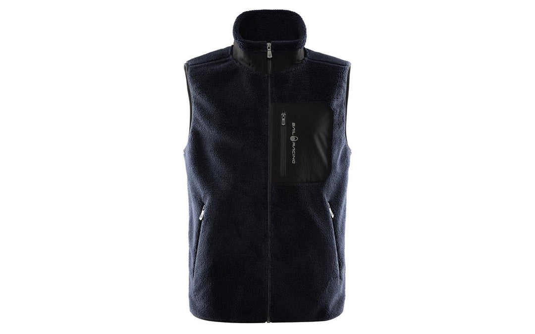 BOWMAN PILE VEST  Dark Navy