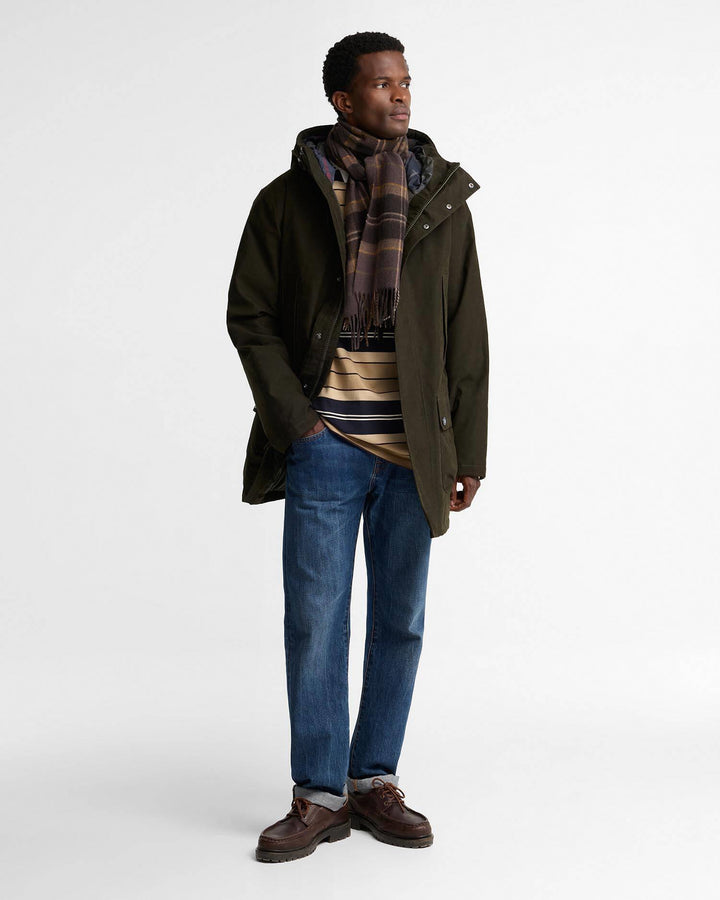 Barbour Mineral Scarf  Dried Bracken