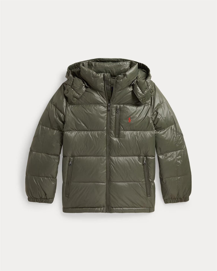 WOVEN-BOMBER-JACKET  Green