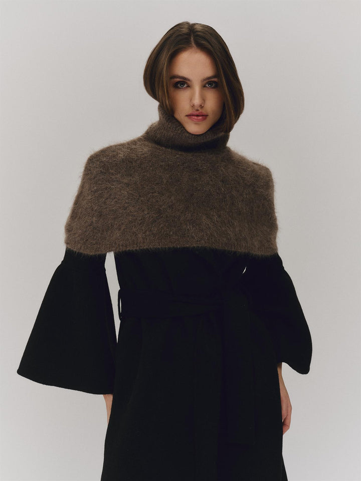 Sylvia chunky neck  Brown