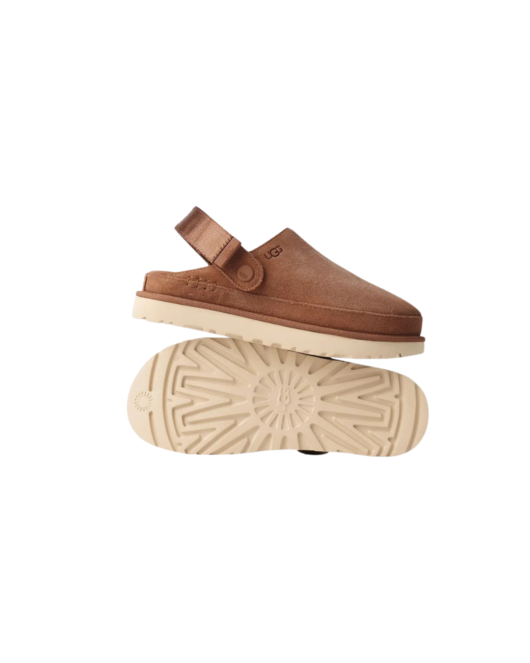 W Goldenstar Clog  Chestnut