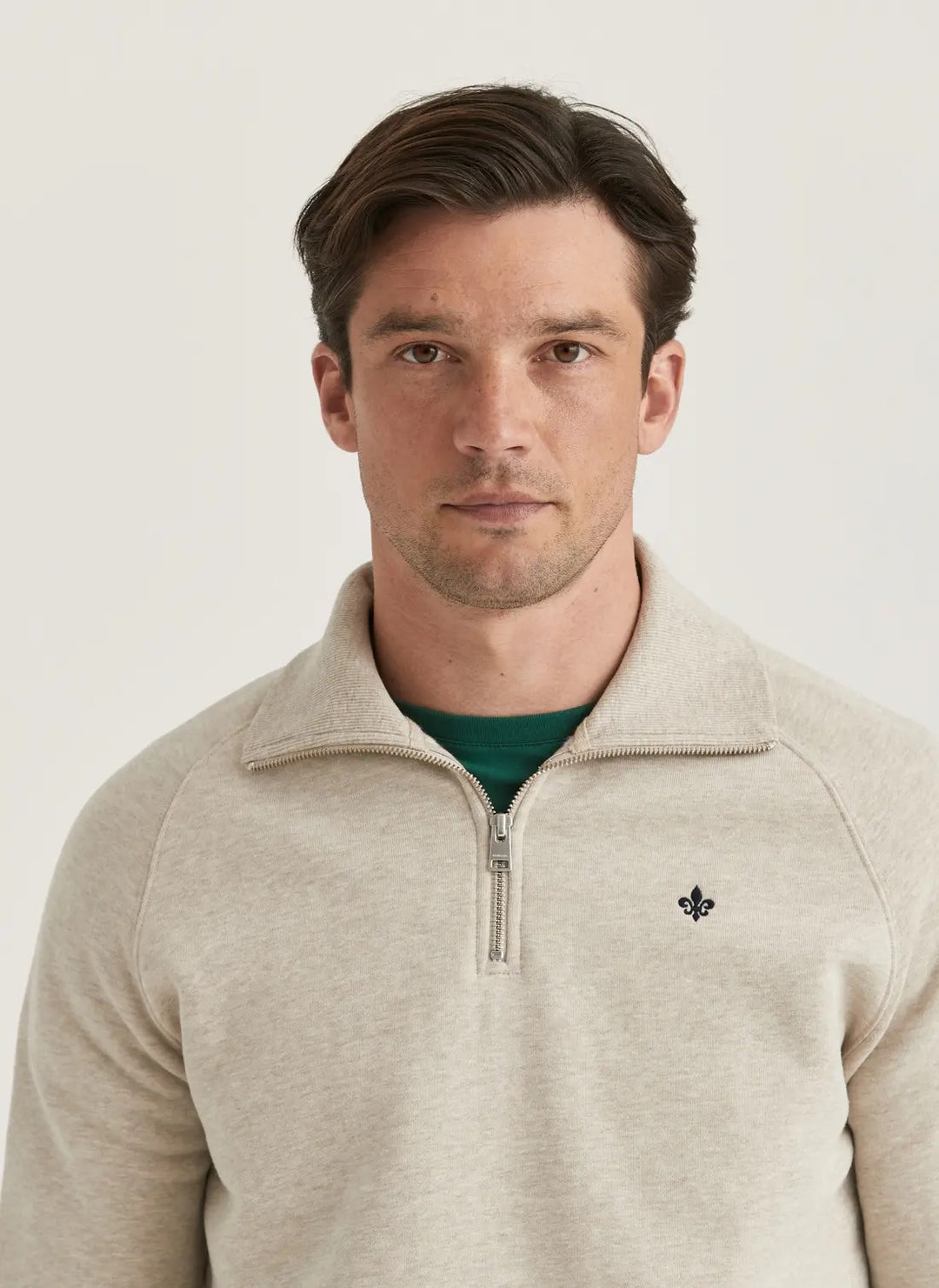 Maryon Half Zip Sweatshirt  Khaki