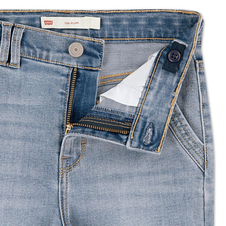 726 FLARE W/ POCKET DETAIL  Worn In Blue