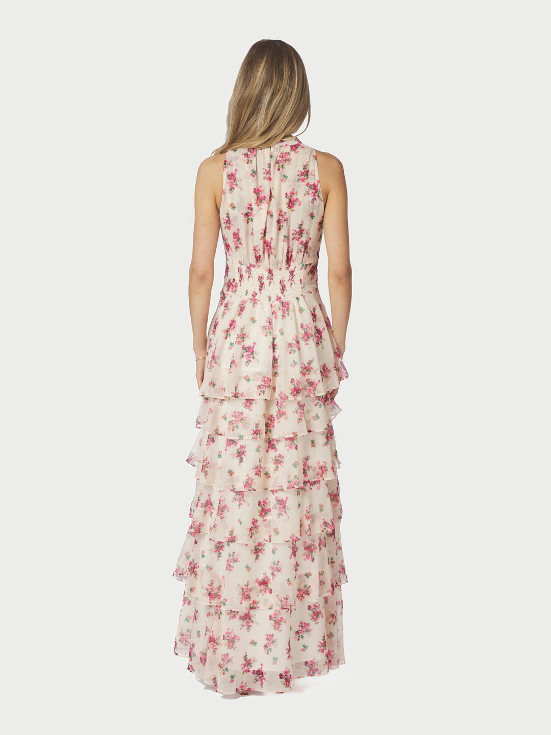 Marli Amazing Chiffon Rose Dress  Rose