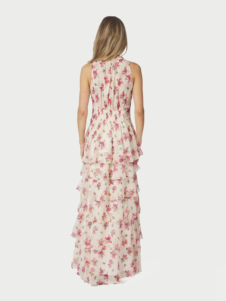 Marli Amazing Chiffon Rose Dress  Rose