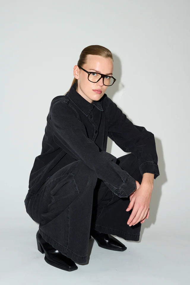 Ellen French Jeans Wash Milano Black  Black