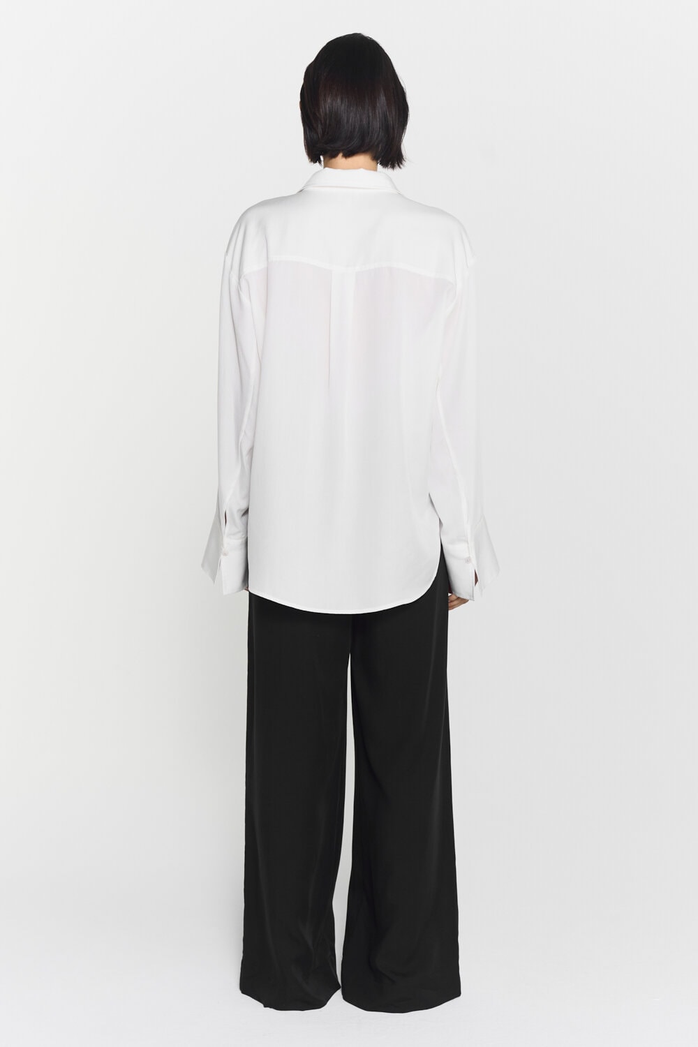 Kiara Fluid Shirt  Ivory