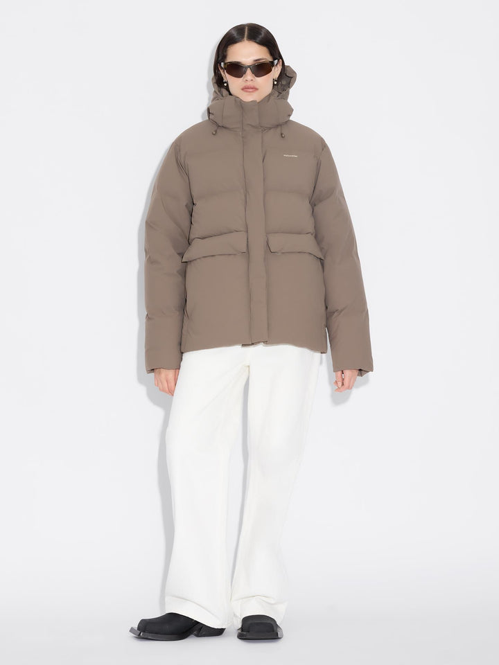 Besseggen Down Jacket  Taupe