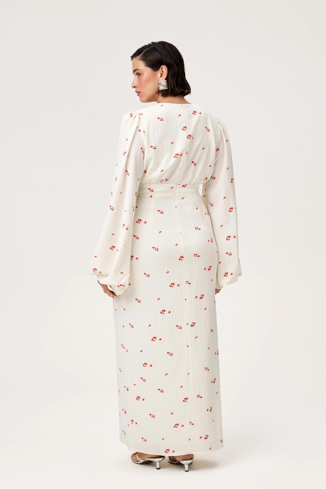 Positano Maxi dress  White Rose