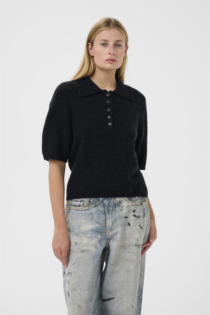 Gzalpha Ss Polo Pullover  Skycaptain Mélange