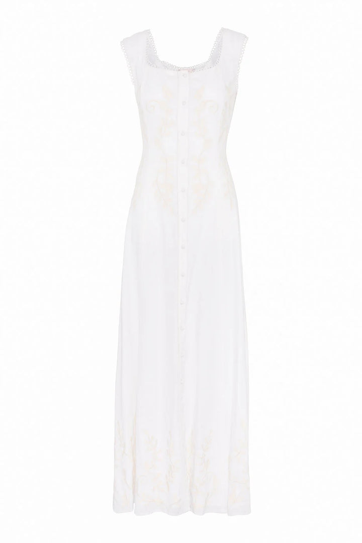Tallulah Maxi Dress  White