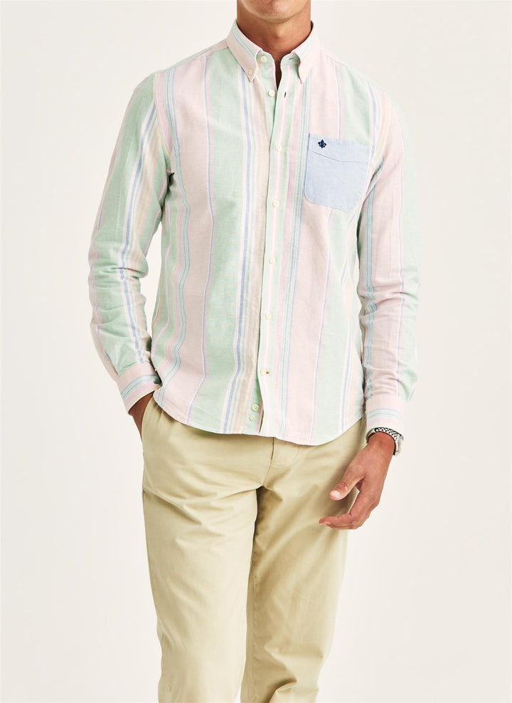 Morris Happy Oxford Shirt-Classic Fit  Pink