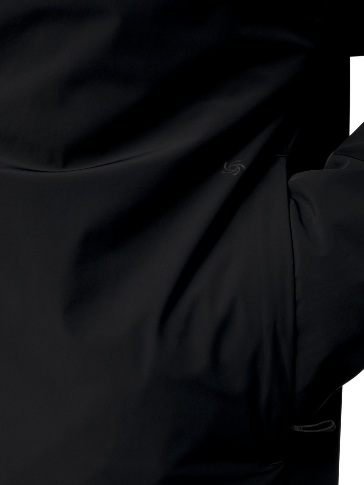 Randers insulated hoody jacket  Black