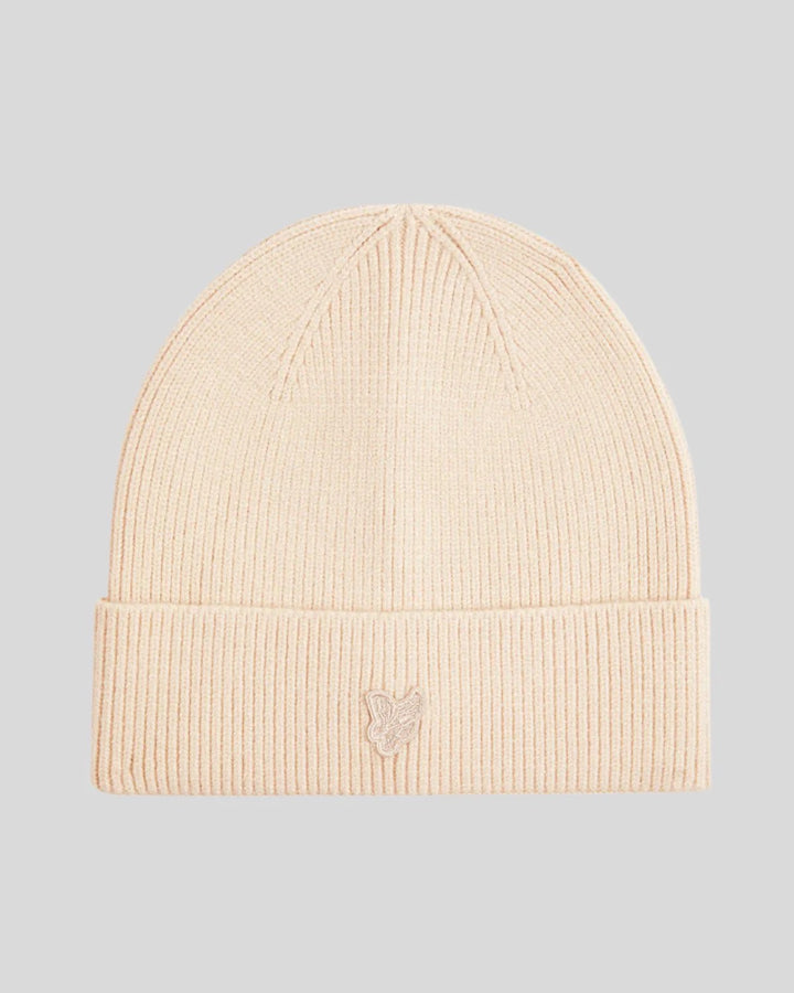 Tonal Eagle Beanie  Putty