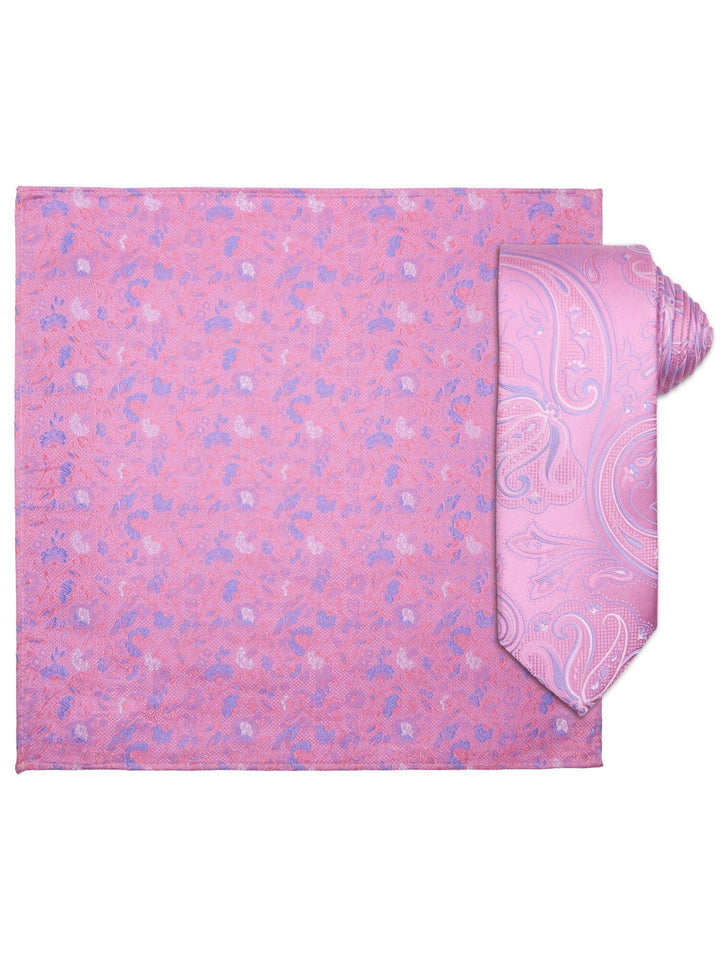 Santi Silkeslips m/lommetørkle  Rosa