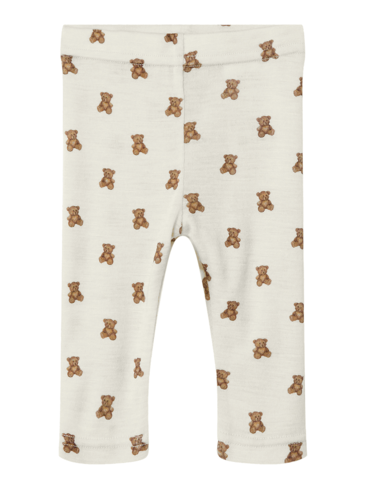 NBNNALU SLIM WO/MO LEGGING LIL  Offwhite