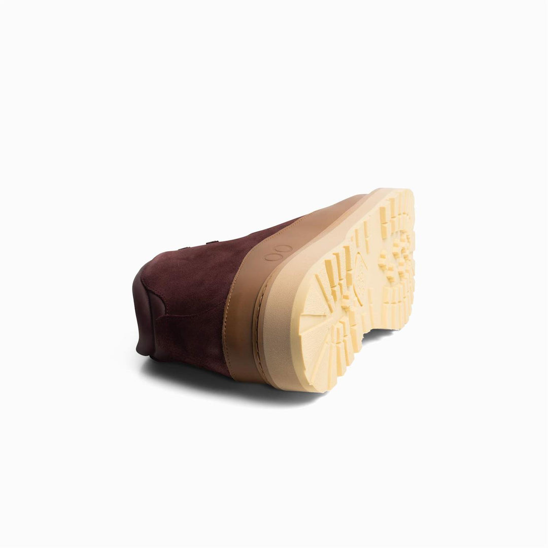 Core Cap Suede  Cognac Wine