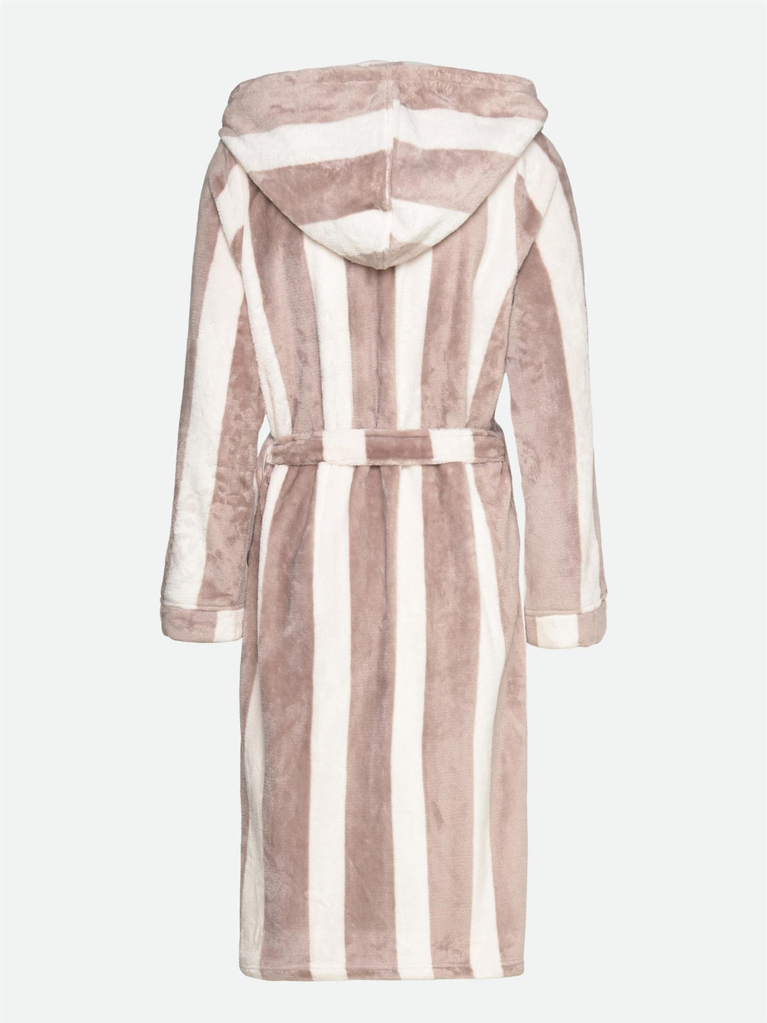 RHFlurry ffleece robe  Powder Stripe