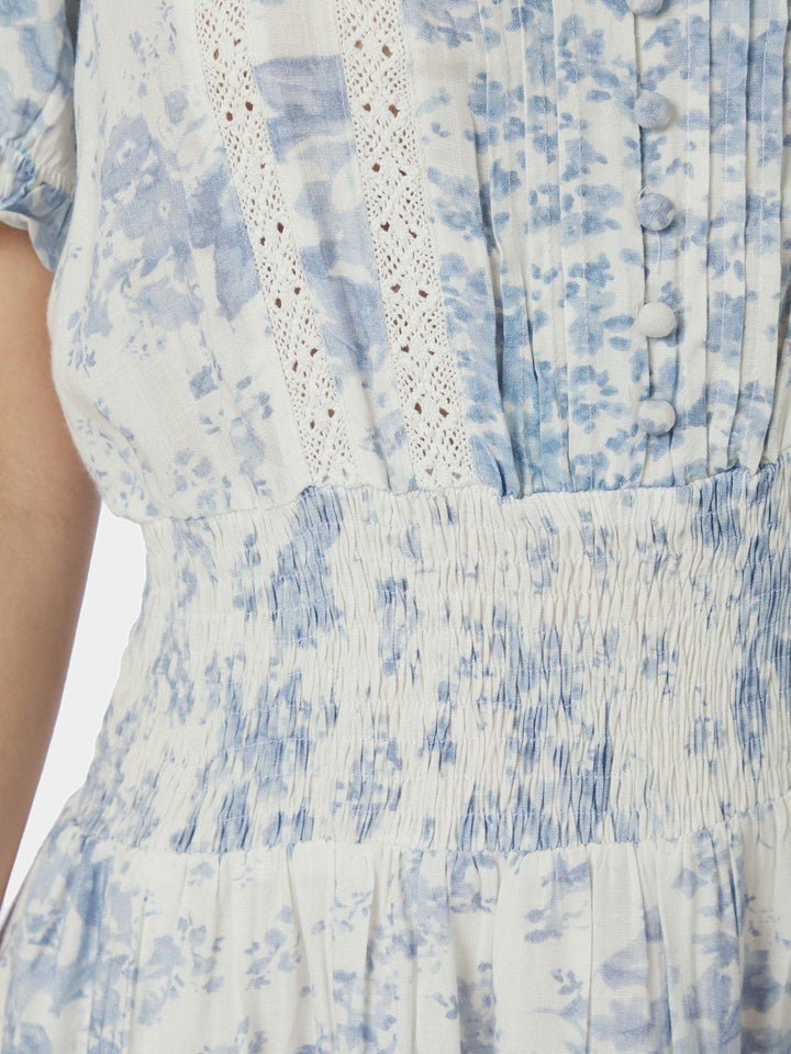Constance Porcelain Dress  Light Blue