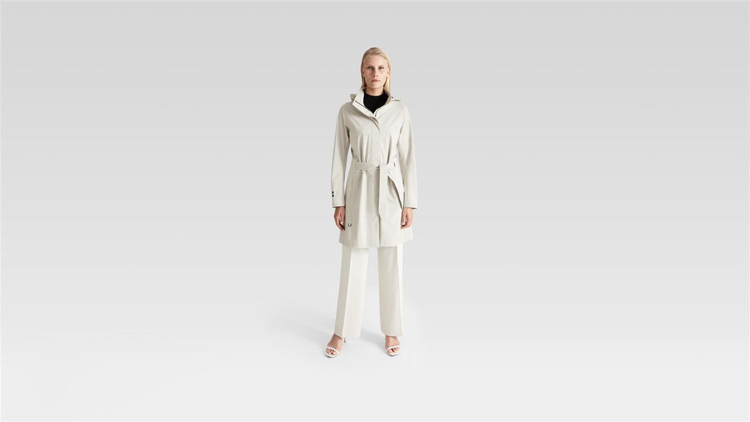 ELEKTRA COAT  White Sand