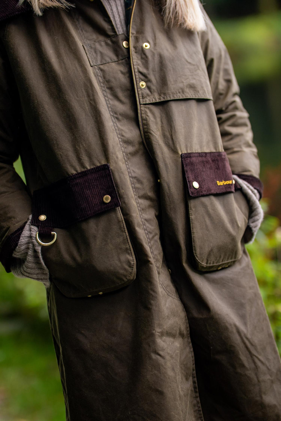Barbour Kirklees Wax  Beech/Ancient