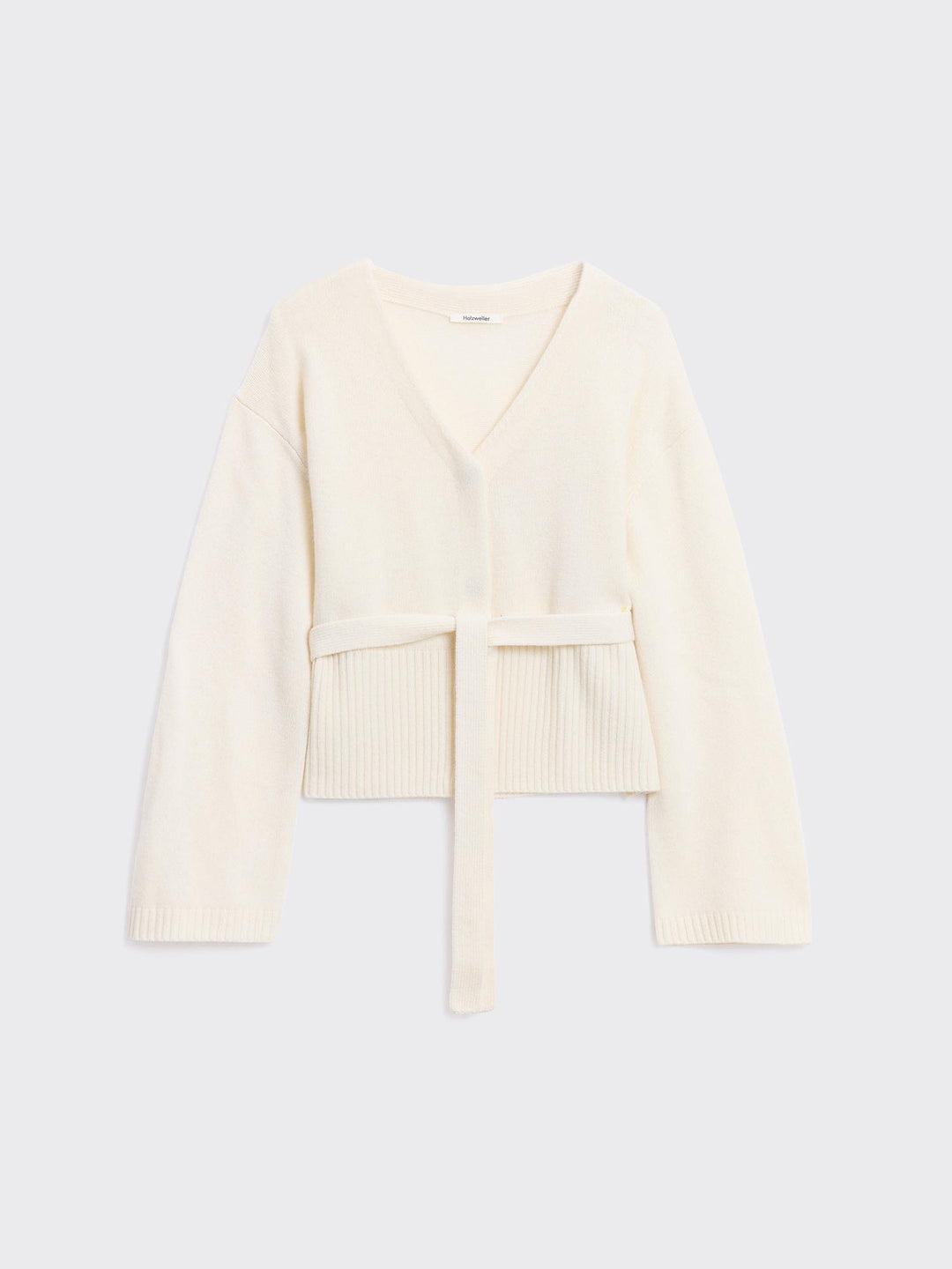 MILA WRAP CARDIGAN  Ecru