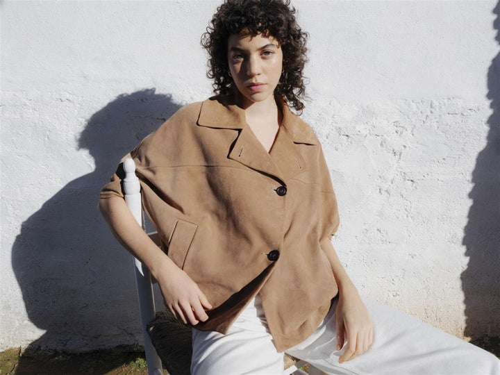 CLARA Goat Suede  Mousse