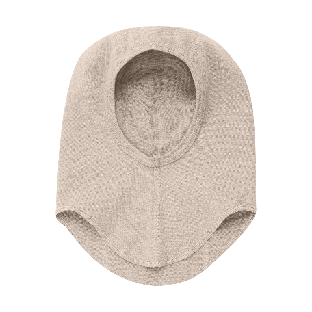 Balaclava Cotton Rib  Camel Melange